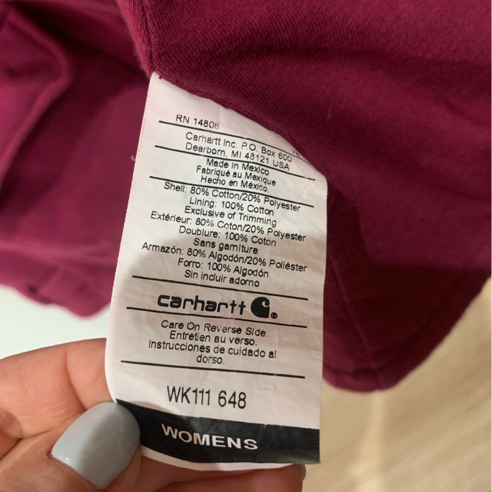Carhartt Raspberry Jacket - Picture 10 of 11